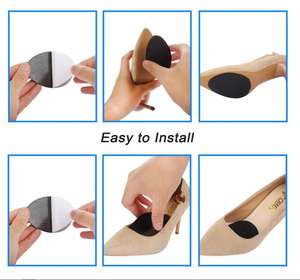 Actualización de auto-adhesivo Anti-Slip palo Pad para zapatos de fondo premium de goma antideslizante único Protector utilizados para antideslizante ruido Redu - Product Image 2