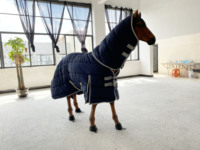 Couverture lourde et stable avec extérieur 420D, rembourrage en coton 400g, doublure en polaire et doublure intérieure en nylon doux et respirant