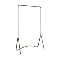 Séchoir à linge compact en métal sur pied avec fonction de démontage pour la maison, la chambre, le balcon, porte-manteau simple pour manteaux et chapeaux