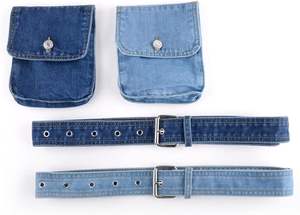 Cintura camicia personalizzata in Denim da <span class=keywords><strong>donna</strong></span> <span class=keywords><strong>eleganti</strong></span> <span class=keywords><strong>marsupi</strong></span> con tasca rimovibile - Product Image 2