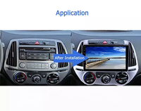 Radio con Gps para coche, reproductor de Dvd con Android, estéreo, compatible con sistema de Audio, para Hyundai I20, Auto/Manual, 2012-2014, marcos de coche