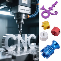 Prototypage rapide CNC pièces d'usinage de précision personnalisées chinois mécanique 3 4 5 axes CNC usiné fraisage Service de tournage
