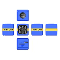 Mini caméra sport WiFi 1080P Full HD CMOS, caméra DVR pour voiture, support de téléphone, vélo et perche à selfie, détection de mouvement, vision nocturne