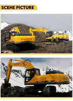 Grand rouleau de voie de rouleau inférieur d'excavatrice de 34 tonnes nouvelle excavatrice sur chenilles d'excav à vendre
