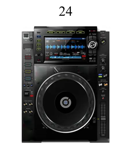 etbc MP6 Mini-Sound-Mixkonsole Audio DJ-Controller Studio Bühne Live-Mixer