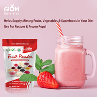 Poudre de superaliments GOH OEM, mélange de superaliments verts, extrait de légumes verts, poudre de jus mélangée