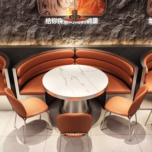 Hot-seller sala da pranzo durevole Multi-purpose in metallo e finto marmo tavoli scelta del ristorante mobili Snack <span class=keywords><strong>bar</strong></span> - Product Image 4