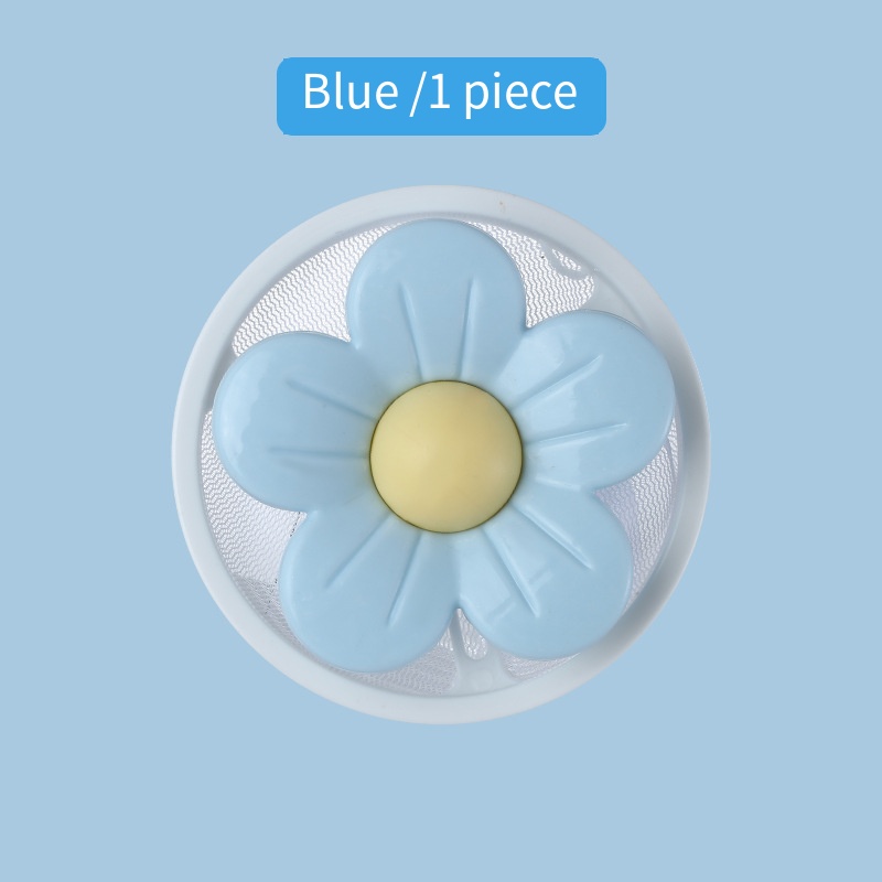 Filtro lavadora flor azul