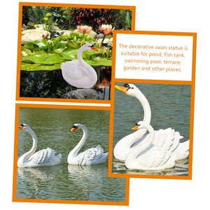 Искусственная искусственная смола, Белый лебедь - Product Image 4