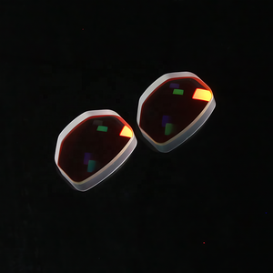 Lente de vista amarela vermelha do ponto do vidro BK7 da elevada precisão 2820-002 ótico com boa transmissão clara - Product Image 6