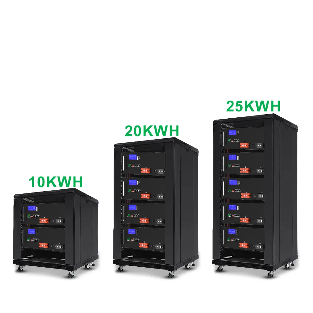 Bateria Lifepo4 100Ah do sistema de poder do armazenamento de energia solar Offgrid construída em BMS 5kw 10kw 15kw 20kw 25kw 30kw Batterie Lifepo4 48V
