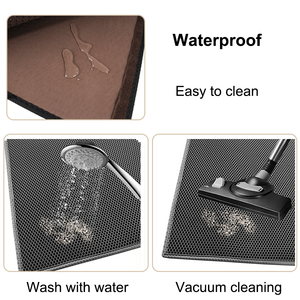 Tapis de litière pour chat en mousse EVA double couche de taille XL Tapis imperméables pour animaux de compagnie pour chiens chats Tapis à gratter écologiques lavables à la main - Product Image 4