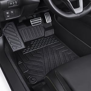 Tapis de sol de voiture antidérapants et entièrement imperméables en TPE à grain horizontal pour l'intérieur du Jetour Traveller T2 – Vente en gros - Product Image 3