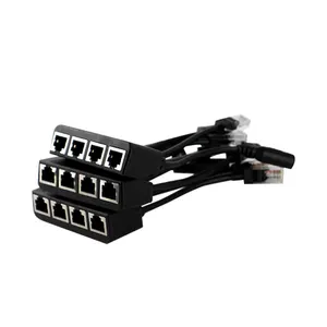 Convertidor de medios ópticos de red Ethernet a precio de fábrica y extensor de puerto dual (10/100M) Poe Mid-Span