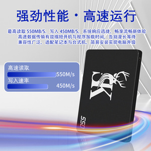 Ssd Solid State <b>Drive</b> 2.5 Inch <b>Sata</b> Interface For Laptop Desktop High Speed Storage - Product Image 2