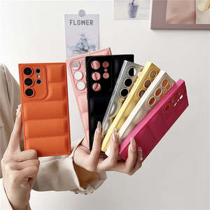 เคสโทรศัพท์แจ็กเก็ตสีตกสีสันลูกกวาดสุดสร้างสรรค์สำหรับ Samsung Galaxy S24 S23 S20 S22และอัลตร้า FE A25 A55 A54 A53 A3 A14 - Product Image 1