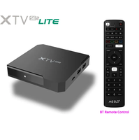 Personalizado Substituir TV Controle Remoto MEELO + Android 11 Smart Box XTV SE2 Lite S905W2 WiFi Xtream StalkerID ATV Live AV1 Media Player