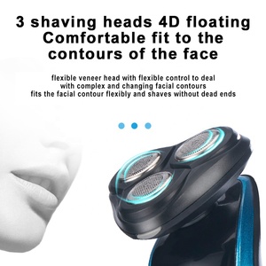 <span class=keywords><strong>Máquina</strong></span> <span class=keywords><strong>de</strong></span> <span class=keywords><strong>afeitar</strong></span> <span class=keywords><strong>eléctrica</strong></span> portátil para hombre, afeitadora <span class=keywords><strong>de</strong></span> acero inoxidable <span class=keywords><strong>con</strong></span> USB, 8D, superventas - Product Image 3