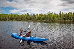 3m 4m 5mロングサイズ釣りカヤックボートドロップステッチインフレータブルカヤックカヌーパドルウォータースポーツ用 - Product Image 2