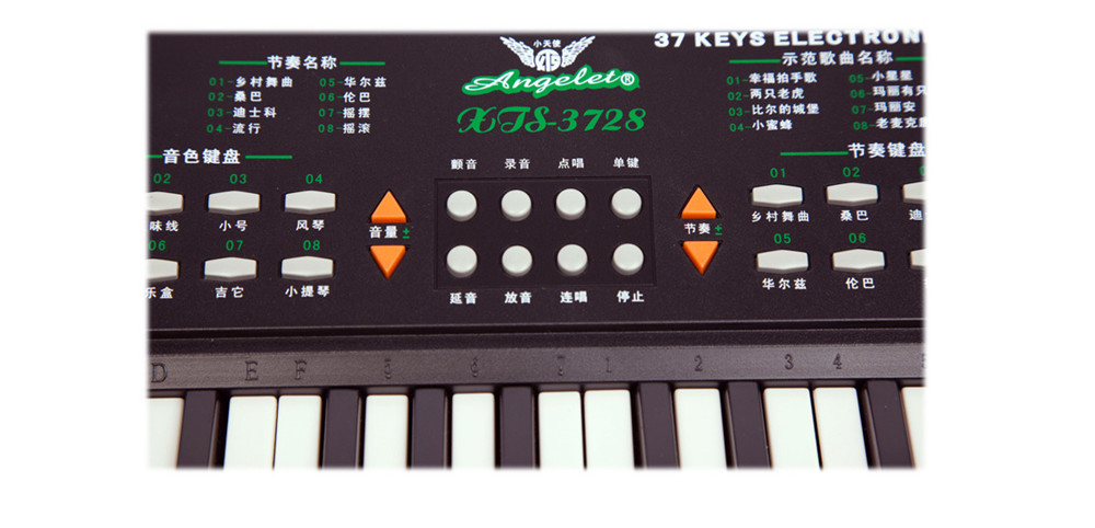 XTS-3728 37Keysキーボード電子ピアノ子供用おもちゃ楽器新着| Alibaba.com