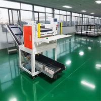 Machine d'emballage automatique de table électrique à commande PLC, haute productivité, multifonctionnelle, scellage et étiquetage