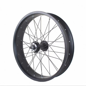 Ruota Anteriore per Bici Elettrica Fat Tire da Neve, 20x4.0 (20 Pollici) e 26x4.0 (26 Pollici), 36 Raggi, Forcellino da 135mm - Product Image 4