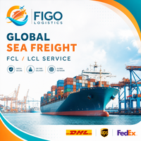 Agent d'expédition aérienne efficace Figo Chine-USA, services express DDP, fournisseur de services DHL UPS, transitaire porte-à-porte