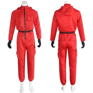 <span class=keywords><strong>Disfraz</strong></span> de Calamar Adulto, Traje de Guardia, Mono, Ropa de Cosplay para Hombre, Ropa para Juegos, TV, Películas, Carnaval, Festivales - Product Image 6