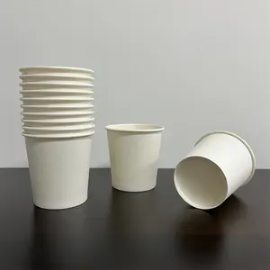 Trung quốc sản xuất PE lớp phủ trắng cốc giấy cho cà phê