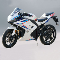 Moto électrique haute vitesse 3000W, modèle classique, moto de course pour adultes