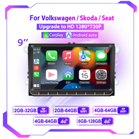 Autoradio 2Din Android pour Volkswagen Golf 5 6 Passat B6 B7 CC Skoda Polo Jetta Universal Multimedia Carplay Wifi GPS Navigation