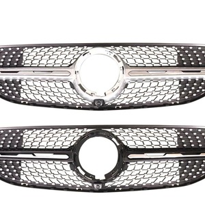 Parrilla Delantera para Mercedes-Benz GLC W253, Mejora de Parachoques de Plástico ABS, 2020-2023 - Product Image 2