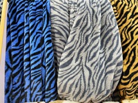 Prix moins cher tissu imprimé animal fausse fourrure Vêtements Textiles de maison Jouets
