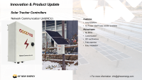 GF New Energy GF-NCU-V1 Contrôleur de suivi solaire astronomique NCU avec protection IP65 pour 120 TCU, suivi à axe unique