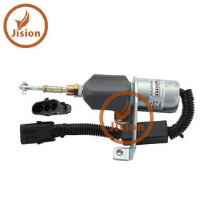 Vanne solénoïde d'arrêt de carburant pour engins de construction 4942879 - Product Image 3