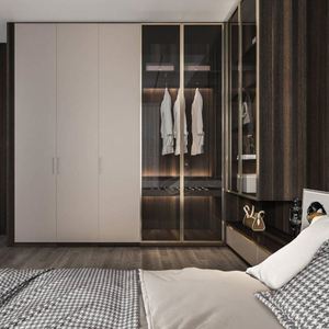 Armario de Dormitorio Moderno de Madera Personalizado YALIG - Product Image 4