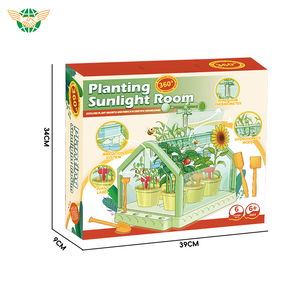 ของเล่นวิทยาศาสตร์ยอดนิยม ชุดทดลองเพาะปลูกพืช ของเล่น STEM สร้างเขาวงกตปลูกต้นไม้ ชุด DIY ตรวจสอบปริมาณน้ำฝน สถานีตรวจอากาศ - Product Image 6