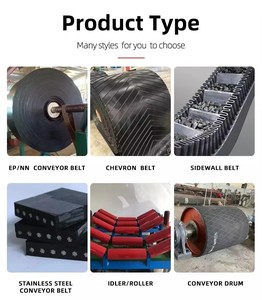Nouvelle Bande Transporteuse en Caoutchouc Résistante à la Chaleur avec Moteur pour Usage Domestique, Commerce de Détail, Fabrication Alimentaire et Autres Industries - Product Image 4
