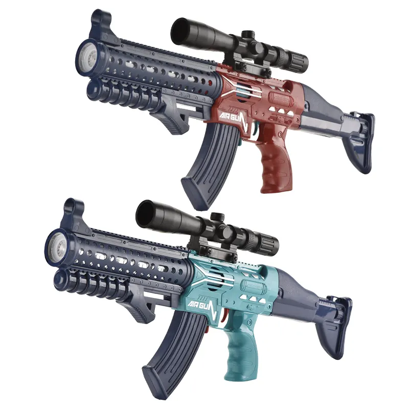 New Design Kids Soft Ball Shooting Gun Toy Air Sof Gun Ak47 Toy