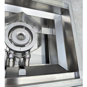 Gril à gaz intégré pour barbecue portable extérieur Brûleur électrique de 22 pouces - Product Image 4