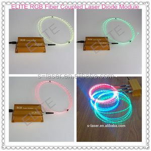 Nuevo Módulo Láser de Fibra RGB de 1000mw con Conector, Alta Precisión, Longitud de Onda de 450/520/635nm - Product Image 3