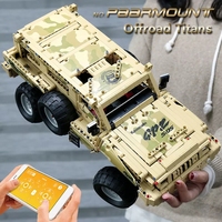 Mould King – Kit d'assemblage MOC pour véhicules tout-terrain, modèle 13131, Super Speed 1:8 Marauder, blocs de construction
