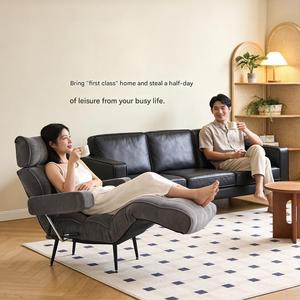 Divano e Poltrone in Velluto Chenille Kino per Soggiorno, <span class=keywords><strong>Poltrona</strong></span> Singola Ergonomica per Relax Domestico con Supporto Lombare Morbido e Moderno - Product Image 2