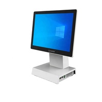 Terminal métallique tout-en-un LIVERDOL D2 Windows/Android/Linux, tablette de caisse pour supermarché, imprimante thermique, 8 Go