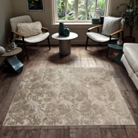 Tapis de salon 3D en polyester multicolore, fabriqué à la machine, avec motifs sculptés, pour grandes surfaces – Vente en gros