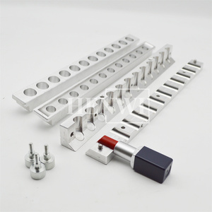 ヘンウィ口紅金型工場カスタマイズされた口紅アルミニウム金型口紅リップバームクレヨン12キャビティ口紅トレイ金型 - Product Image 5