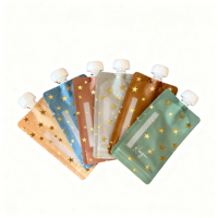 Pochettes souples personnalisées de qualité supérieure avec bec verseur pour liquides alimentaires (100 ml, 200 ml) – Idéales pour jus de fruits, gelées, boissons et aliments pour bébés