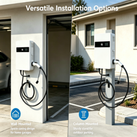Station de recharge DC pour véhicules électriques de 7 à 40 kW pour les parkings commerciaux, les bureaux, les centres commerciaux, les réseaux de recharge publics, fournisseur en gros, OCPP