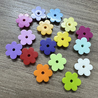 Accessoires de scène de fleurs à six pétales pour usine de petites particules, 3742, composants d'assemblage de fleurs en blocs de construction, pièces détachées