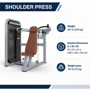 Appareil d'entraînement des épaules assis OEM pour salle de sport commerciale, machine de musculation des épaules avec coussin haute densité, approvisionnement direct usine - Product Image 4